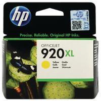 Hewlett Packard HP 920XL High Yield Yellow Ink Cartridge CD974AE