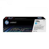 hewlett packard hp 128a cyan laserjet toner cartridge ce321a