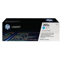 hewlett packard hp 305a cyan laserjet toner cartridge ce411a