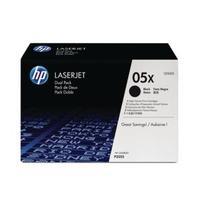 hewlett packard hp 05x black high yield laserjet toner cartridge