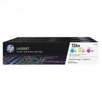 hewlett packard hp 126a cyanmagentayellow laserjet toner cartridge