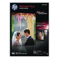 Hewlett Packard HP A4 White Premium Plus Glossy Photo Paper 300gsm
