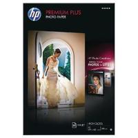 Hewlett Packard HP White A3 Premium Plus Glossy Photo Paper Pack of 20