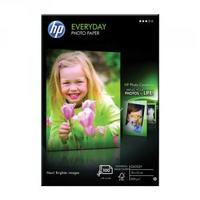 Hewlett Packard HP White 10x15cm Everyday Glossy Photo Paper Pack of