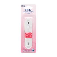 Hemline White Elastic 12mm