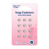 Hemline Snap Fasteners 6 mm