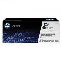 Hewlett Packard HP 12A Black Laserjet Toner Cartridge Pack of 2