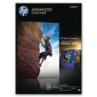 Hewlett Packard HP A4 White Advanced Glossy Photo Paper 250gsm Pack of