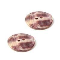 Hemline Natural Shell Mother of Pearl Button 2 Pack