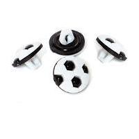 hemline football buttons 4 pack