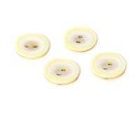 hemline cream basic knitwear button 4 pack