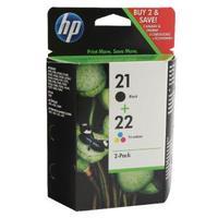 Hewlett Packard HP 2122 Black CyanMagentaYellow Ink Cartridges Pack of