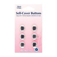 hemline self cover button 15 mm