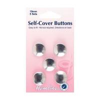 Hemline Self-Cover Buttons 19mm 5 Pack