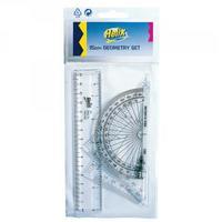 Helix Clear Geometry Set 15cm Pack of 15