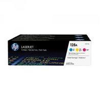 Hewlett Packard HP 128A CyanMagentaYellow Laserjet Toner Cartridges