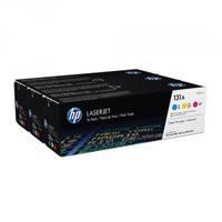 hewlett packard hp 131a cyanmagentayellow laserjet toner cartridges