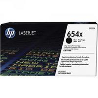 Hewlett Packard HP 654X Black High Yield Laserjet Toner Cartridge