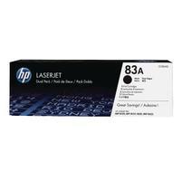 Hewlett Packard HP 83A Black Laserjet Toner Cartridge Pack of 2