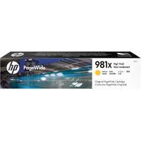 Hewlett Packard HP 981X PageWide HY Ink Yellow Cartridge L0R11A