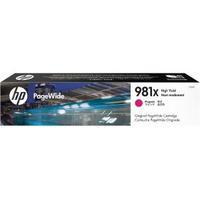 Hewlett Packard HP 981X PageWide HY Ink Magenta Cartridge L0R10A