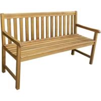 Hecht Classic Hardwood Wooden Garden Bench - 5ft