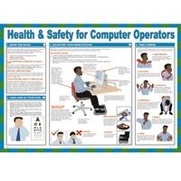 Health & Safety For Computer Operators Poster