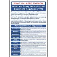 Health & Safety (Display Screen Equipment) Regulations Sign