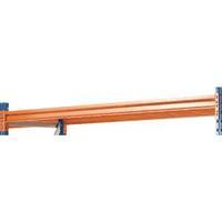 Heavy Duty Shelf 25mm ChipboardSteel Supports Orange 379831