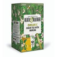 heath heather organic green tea manuka tea