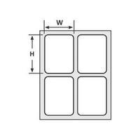 HellermannTyton 526-01714 HFX12-35P-SP-YEWH Helafix Label