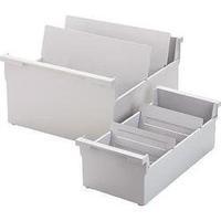 helit h6201082 a4 oblong card index tray grey helit