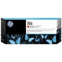 hewlett packard hp 745 300ml designjet chromatic red ink cartridge