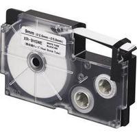 Heatshrink label Casio XR-9HSWE Polyolefin Tape colour: White Font colour:Black 9 mm 2.5 m