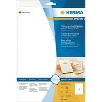 Herma ink-jet films, self adhesive Herma Transparente Folien-Etiketten