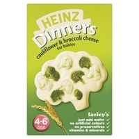 Heinz - Cauliflower & Broccoli Cheese for Babies 4-6 Months - 125g