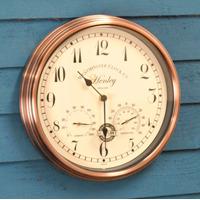 Henley Wall Clock & Thermometer by Smart Garden