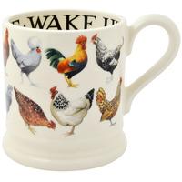 Hen & Toast Row 1/2 Pint Mug