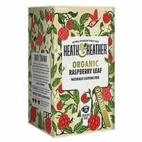 Heath &amp; Heather Organic Raspberry Leaf Tea 20 Bags