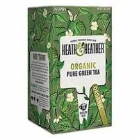 heath ampamp heather organic pure green tea 20 bags