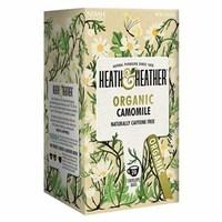 Heath &amp; Heather Organic Camomile Tea 20 Bags