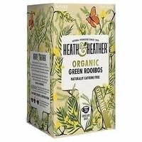 Heath &amp; Heather Organic Green Rooibos Tea 20 Bags