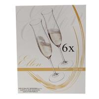 Heatons Crystal Champagne Flutes