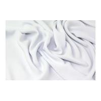 Heavy Triple Crepe Dress Fabric White