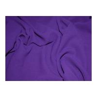 Heavy Triple Crepe Dress Fabric Purple
