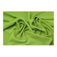 Heavy Triple Crepe Dress Fabric Pea Green