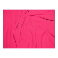 Heavy Triple Crepe Dress Fabric Cerise Pink
