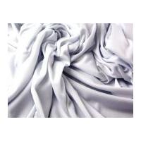 Heavy Stretch Lining Dress Fabric White