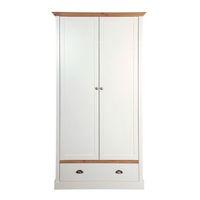 Hemsworth Cream & Pine Effect Wardrobe