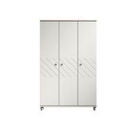 Hektor Elm & White Wardrobe